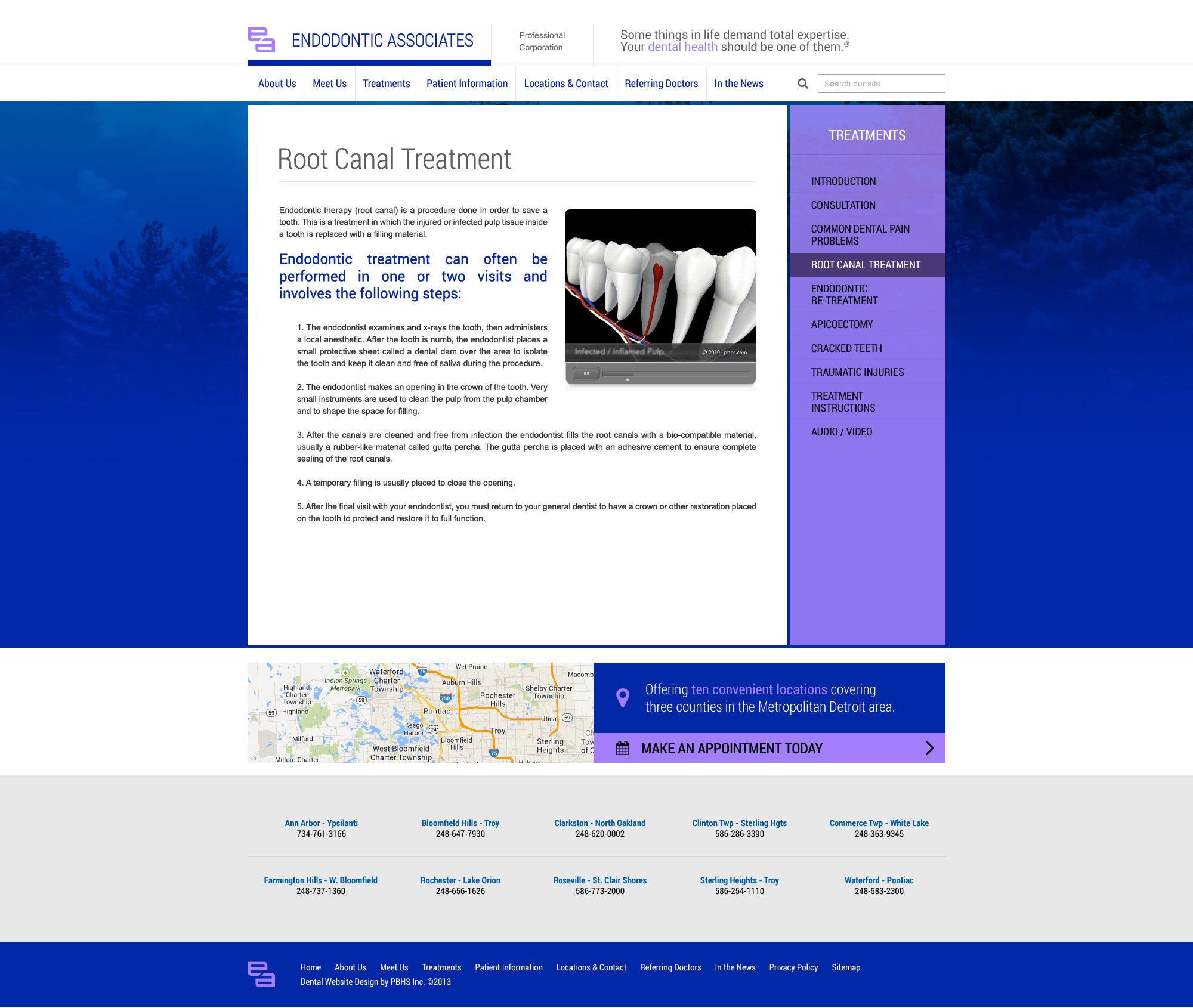 mockupinterior3 Metropolitan Detroit area MI, Endodontic Associates