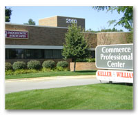 Image of the outside of the office building at Clinton TWP White Lake
